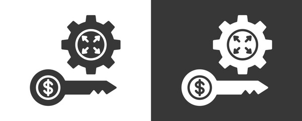 Overhead Icon Set Vector Collection Isolated In Black And White