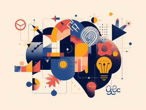 vector illustration of an abstract background - Powered by Adobe