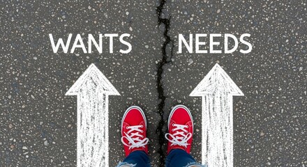 Choosing Between Wants and Needs Making Decisions About Priorities and Expenses