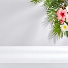 A beautifully crafted ceramic vase adorned with vibrant, blooming flowers in various colors, elegantly arranged to create a cheerful centerpiece.