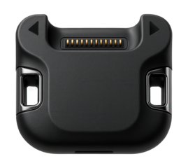 Docking adapter with alignment aids and secure latching features.