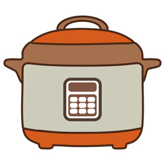 Illustration of a Rice Cooker