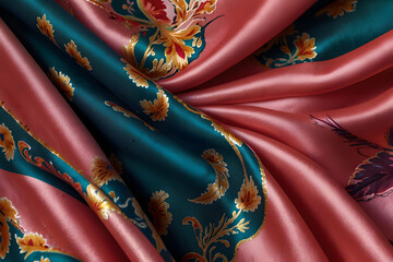 silk fabric background