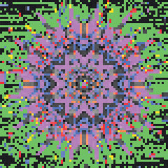 Pixel Glitch Vinyl Cover Backgrounds