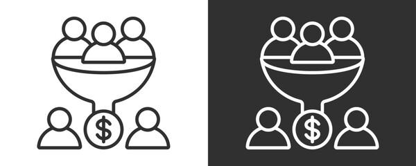 Conversion Icon Set Vector Collection Isolated In Black And White