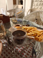 breakfast in the kitchen