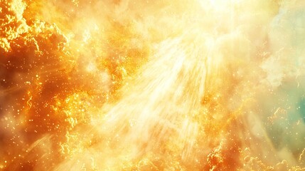 Radiant cosmic explosion outer space abstract imagery celestial environment ethereal viewpoint energy concept