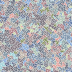 ABSTRACT COLORFUL LINES TURING PATTERN ROUGH DESIGN REACTION DIFFUSION BACKGROUND VECTOR GOOD FOR WALLPAPER, COVER,POSTER 