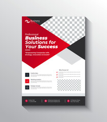 Creative professional flyer template for business, corporate, and marketing promotion