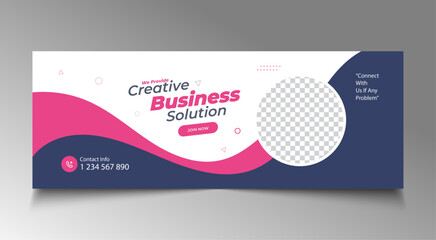 Innovative Creative Business Banner Template for Modern Corporate & Marketing Design