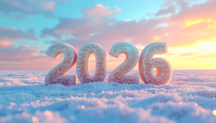 New year 2009 celebration concept sign with happy 3d illustration design vector card text