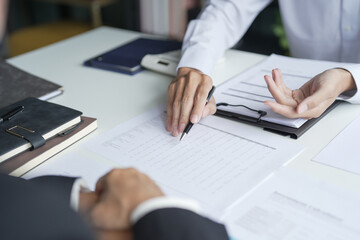 Business People Meeting Design Ideas professional investor working new start up project. Concept. business planning in office