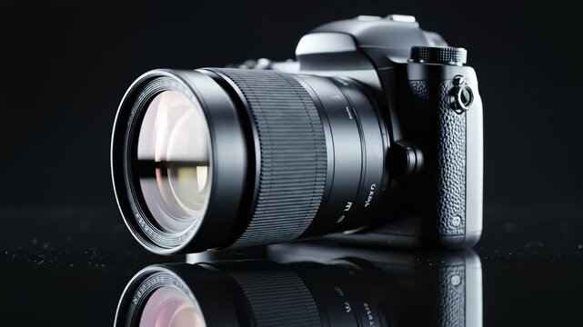 Close Up of a Mirrorless Camera, Product Shot