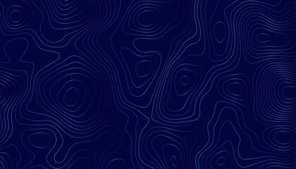 Abstract Topographic Contour Line Pattern Background