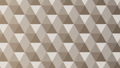Abstract Geometric Triangle Pattern in Neutral Tones