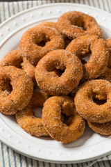 Sweet Homemade Mini Apple Cider Donuts