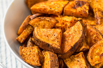 Homemade Thanksgiving Roasted Sweet Potatoes