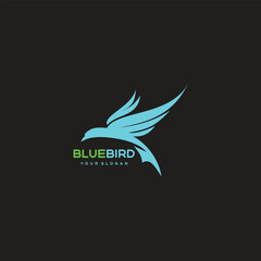 vector logo bird
