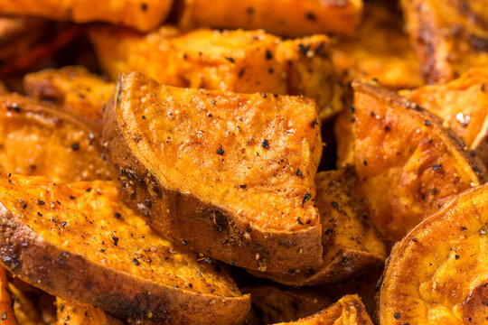 Homemade Thanksgiving Roasted Sweet Potatoes - Powered by Adobe