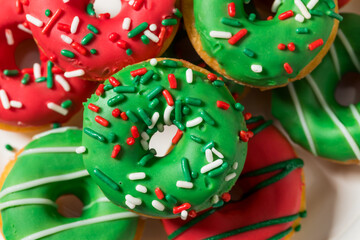 Sweet Homemade Christmas Donuts