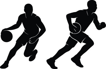 basketball player silhouette