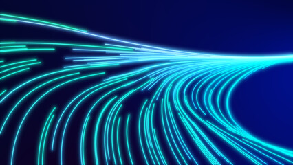 High Speed Massive Data Flow Digital Transfer Stream