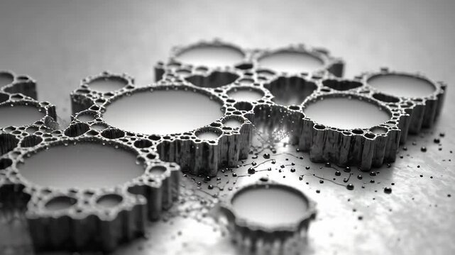 Monochrome Fractal Structure - A Study in Complex Geometry.