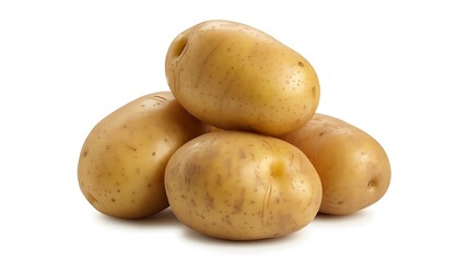 Potatoes Pile Root Vegetable Starchy Staple Nutrient Rich Side Dish