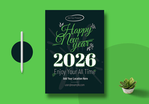 Happy New Year Celebration Poster