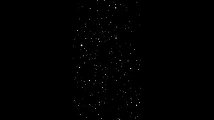 Winter snow - falling snow animation, seamless loop. snow animated chromakey background colorful style movement background. White snow overlay layer on black background,4k video animation.