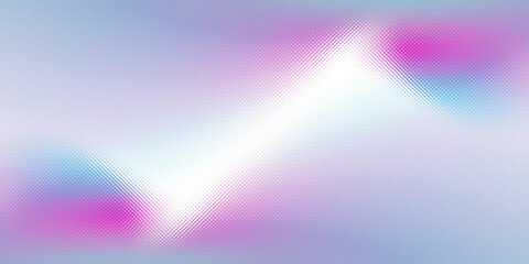 Soft Holographic Abstract Gradient Background with Smooth Colorful Blur and Central White Glow