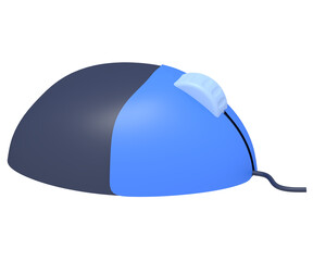 Computer mouse illustration 3d