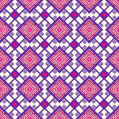 Vibrant geometric pattern in purple and pink for a modern, stylish background or textile design that adds a touch of elegance and contemporary flair