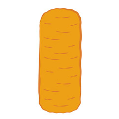 Mozzarella sticks vector. Mozzarella sticks on png. Cheese stretch.