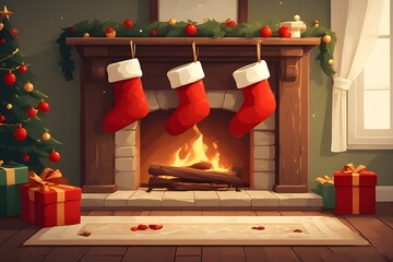 Cozy Cabin Christmas Corner