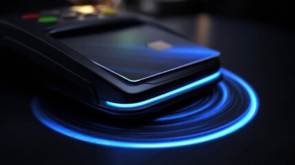 Secure NFC Payment Card Protection Barrier Enhances Modern Retail Security During Transactions