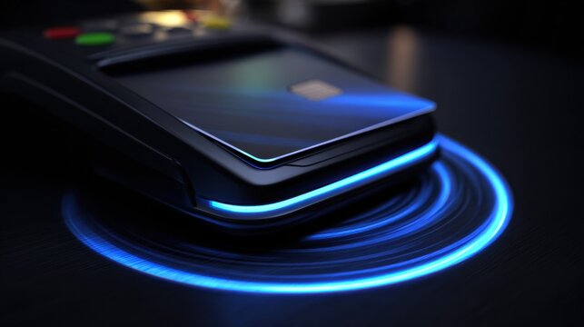 Secure NFC Payment Card Protection Barrier Enhances Modern Retail Security During Transactions