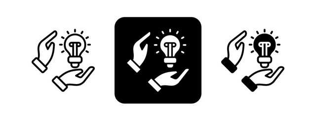 Originality  Solid color and black line drawing vector illustration set