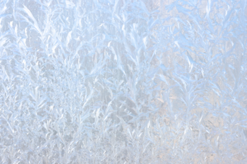 The light reflection of icy frost crystals is captured in this PNG