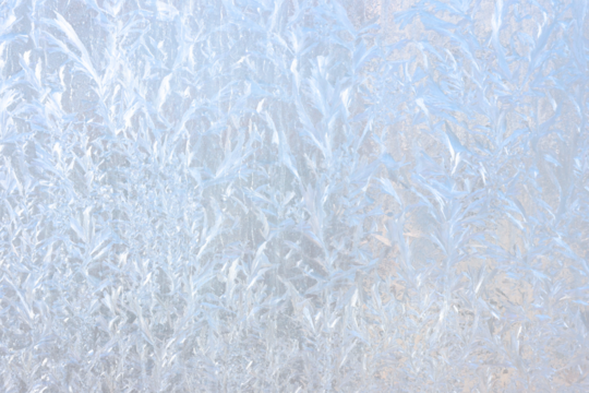 The light reflection of icy frost crystals is captured in this PNG