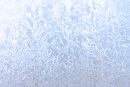 The light reflection of icy frost crystals is captured in this PNG