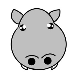hippopotamus animal illustration
カバ　動物　イラスト