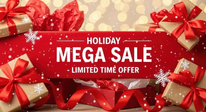 Huge Holiday Mega Sale with Limited Time Offers