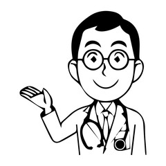 doctor, medical, illustration, health, equipment, hospital, care, icon, clinic, medicine, symbol, technology, diagnostic, design