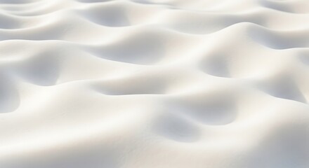 Obraz premium Abstract White Waves, Soft, Smooth Texture