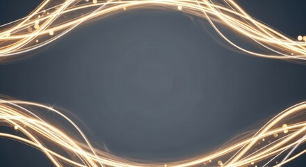 A blurry image of a gold colored wave