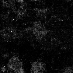 Dust and scratches design. Aged photo editor layer. Black grunge abstract background. Copy space.