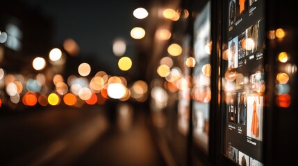 Dark Web Marketplace Interface Showing Blurred Product Listings for Illegal Activities in an Anonymous Setting