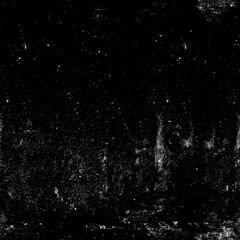 Dust and scratches design. Aged photo editor layer. Black grunge abstract background. Copy space.