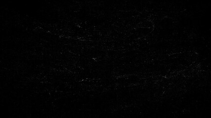Dust and scratches design. Aged photo editor layer. Black grunge abstract background. Copy space.